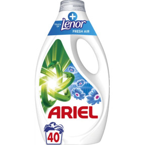 Гель для прання Ariel Дотик свіжого повітря Lenor 40 прань 1.8 л